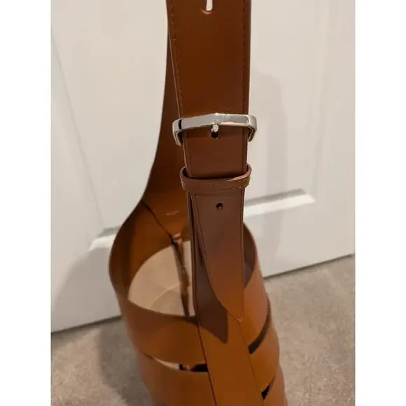 100% BRAND NEW - ALAIA Babel Brown Medium HandBag Bag $2980R! - Picture 13 of 14